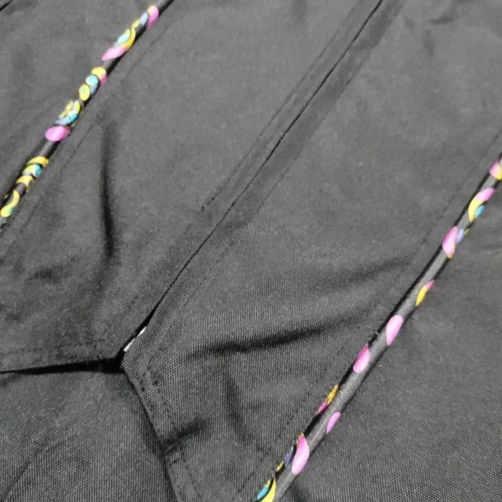 NWT Joe Rocket Black Paisley Accent Zippered Pockets Riding Vest Women's Size M - Picture 6 of 14